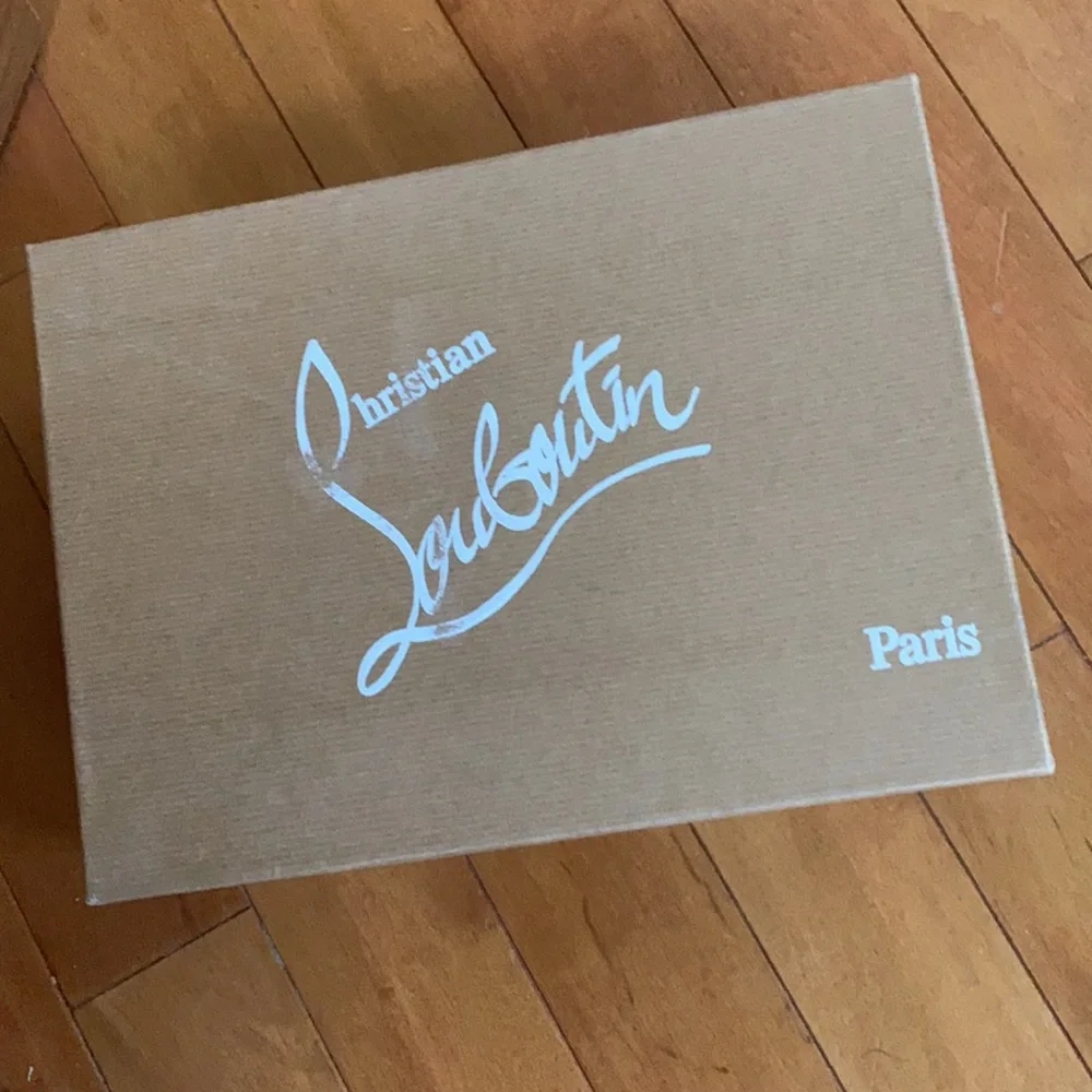 •Christian Louboutin• Sling Back Pumps 38 Tortoise - Picture 3 of 9